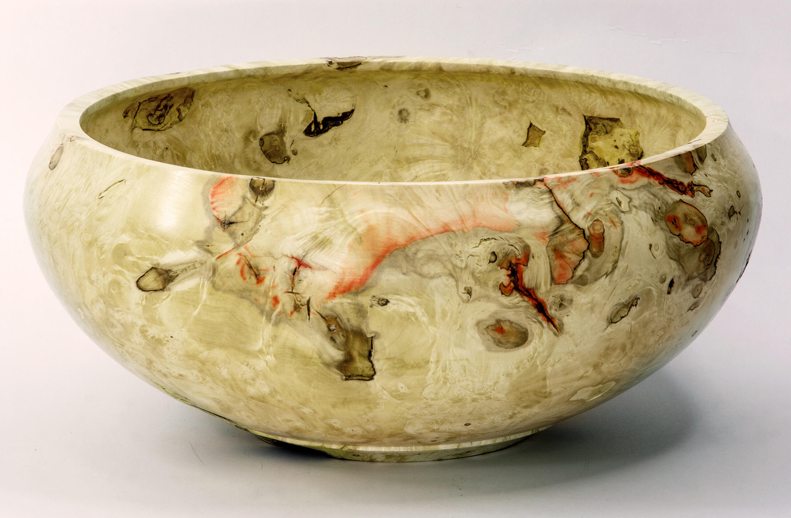 Box Elder Burl * 13"d x 6"h